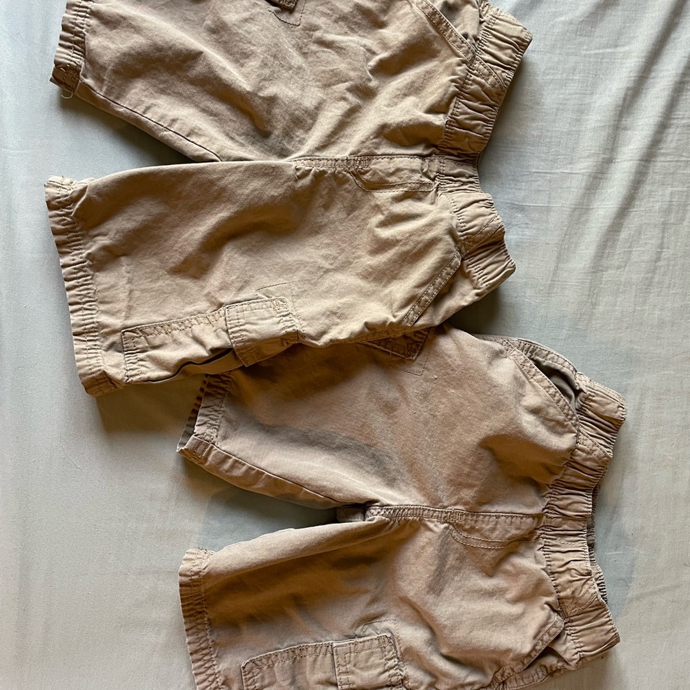 The Children's Place Beige Elastic Shorts